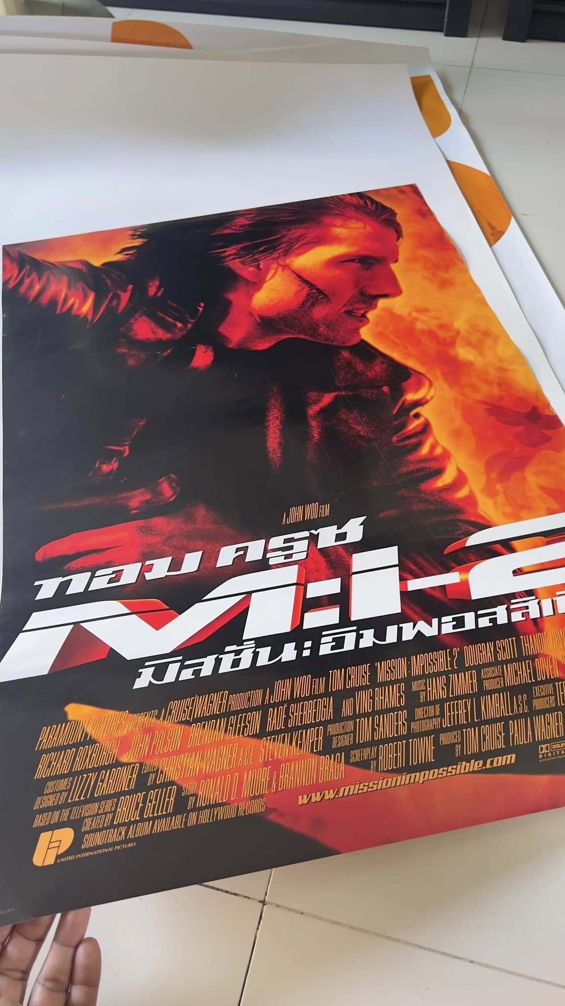 ภาพสินค้า โปสเตอร์แท้ MI2